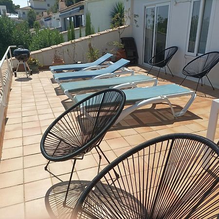 "La Terrasse De La Mer 8" -Climatisation-Wifi-Bbq -Piscine-Parking Begur Exterior foto