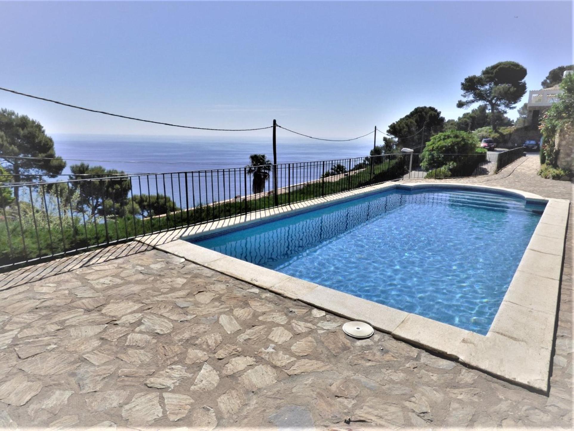 "La Terrasse De La Mer 8" -Climatisation-Wifi-Bbq -Piscine-Parking Begur Exterior foto