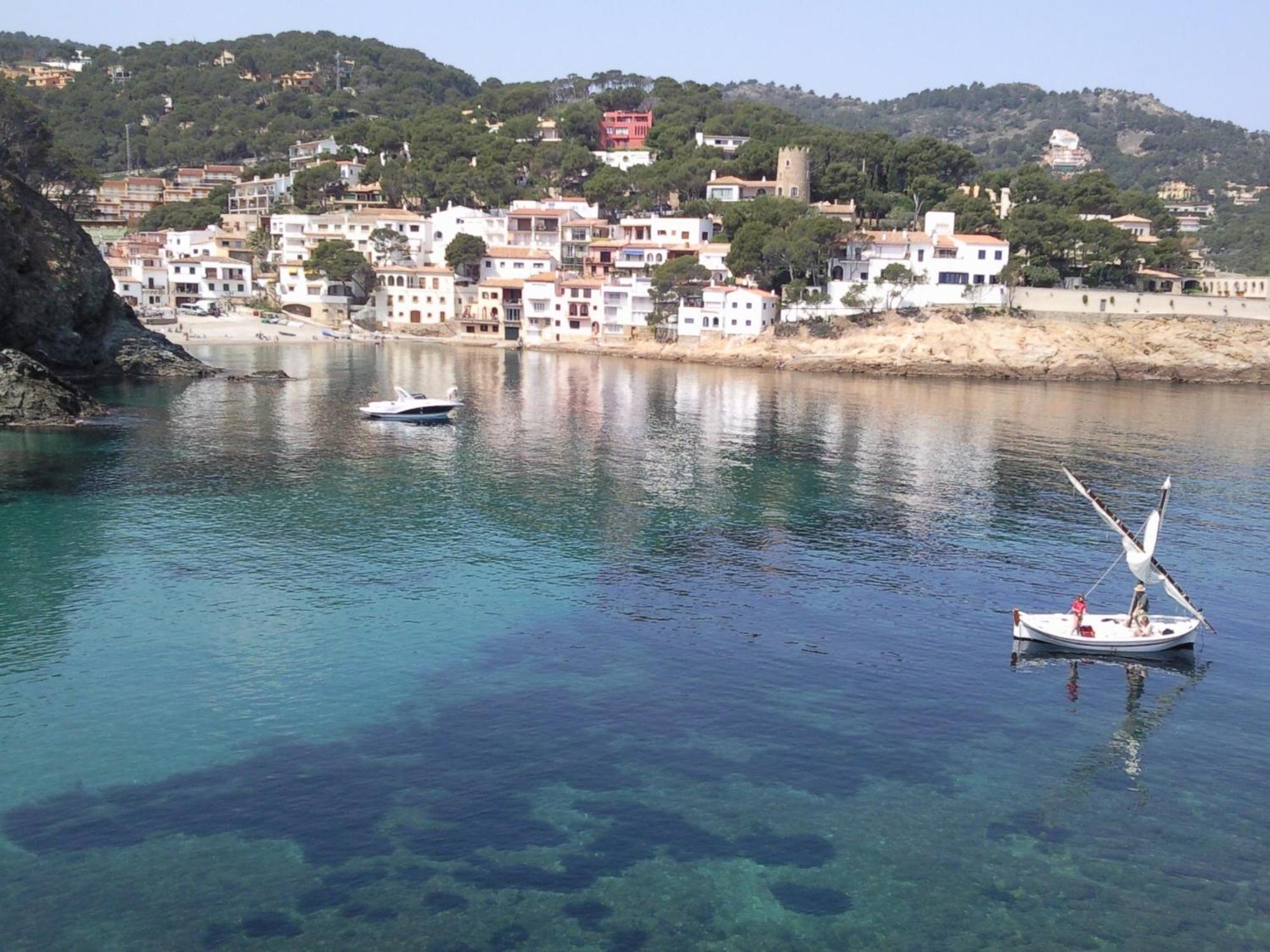 "La Terrasse De La Mer 8" -Climatisation-Wifi-Bbq -Piscine-Parking Begur Exterior foto
