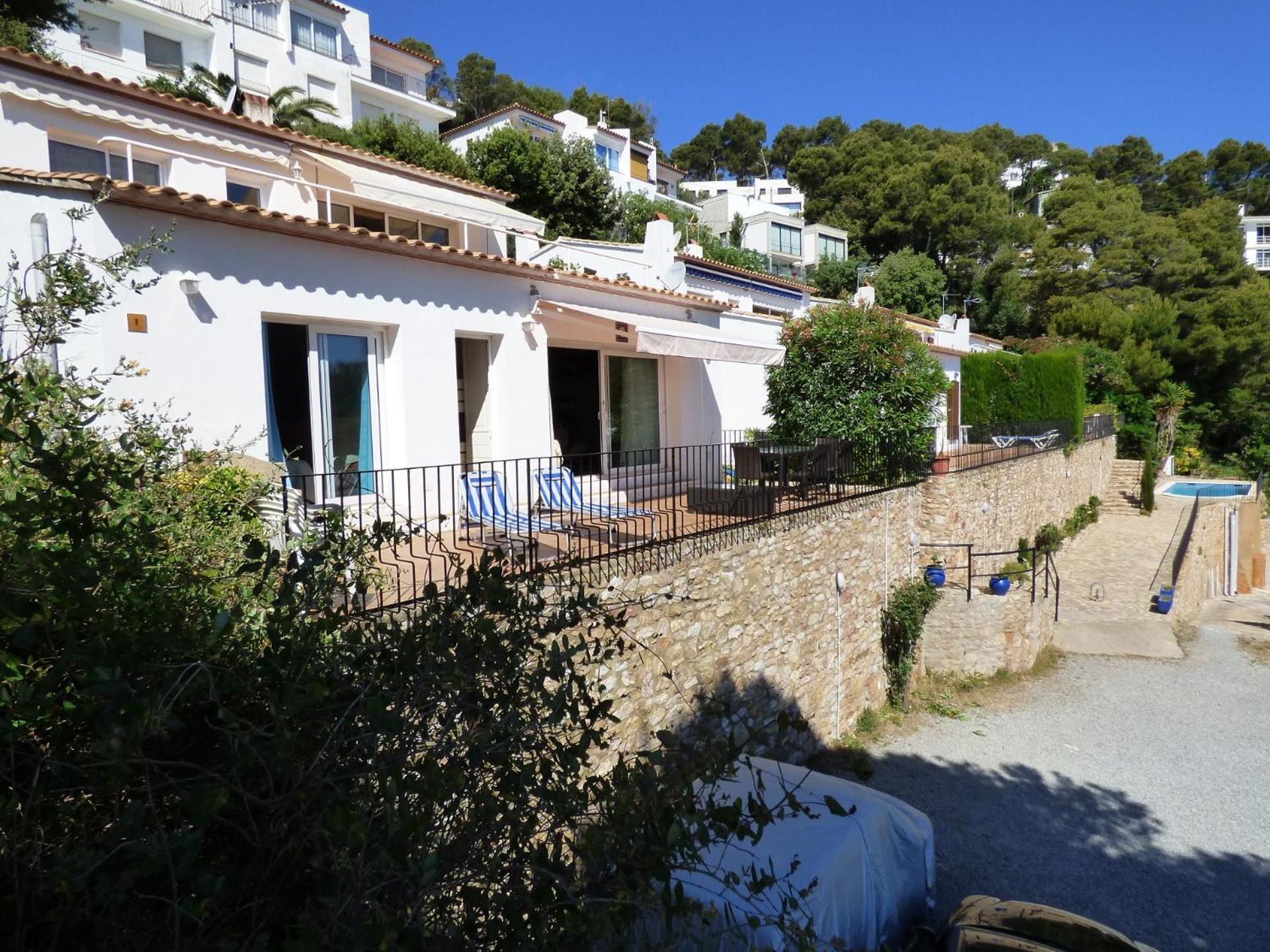 "La Terrasse De La Mer 8" -Climatisation-Wifi-Bbq -Piscine-Parking Begur Exterior foto