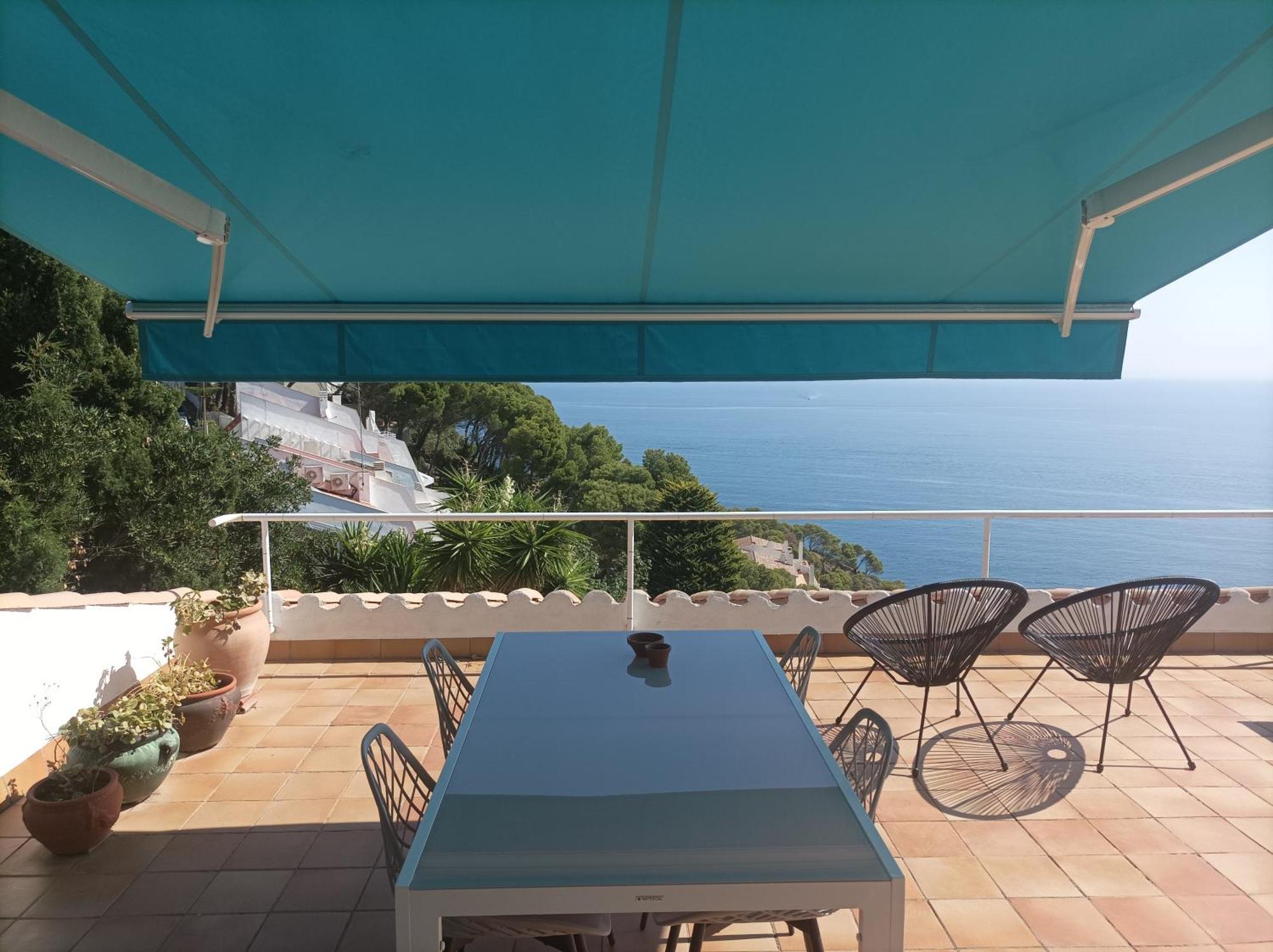 "La Terrasse De La Mer 8" -Climatisation-Wifi-Bbq -Piscine-Parking Begur Exterior foto